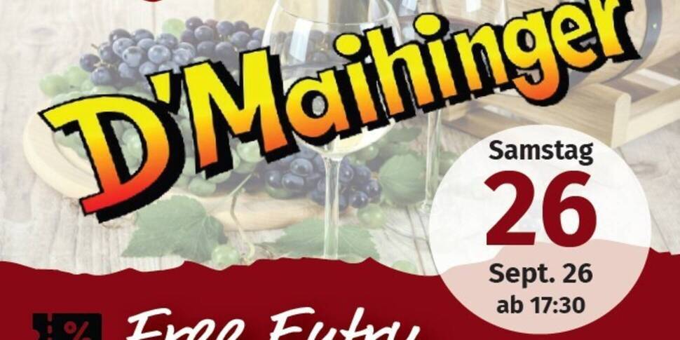 Weinfest - Blasmusik, Wein und Geselligkeit